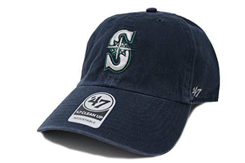 47 Brand (フォーティーセブンブランド) キャップ 47 CLEAN UP MLB アメリカンリーグ シアトル マリナーズ Seattle Mariners 1個のサムネイル