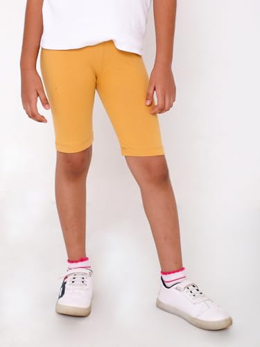 Image of TotzTouch Girls Cotton Stretchable Cycling Shorts | Girls Summer Shorts