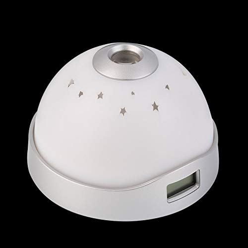 Preisvergleich Produktbild N / E Magischer LED-Projektionswecker, Nachtlicht, Sternenhimmel, Stern, digital, Farbwechsel, RGB-Nachtlicht, Alarm, Despertador Wohnaccessoires