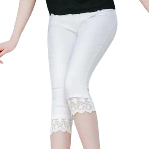 レディース 7分丈 レギンス 春夏用 ハーフレギンス スキニーパンツ ひんやり ストレッチ 着痩せ 接触冷感 ドライ 薄手 涼感 スパッツ 吸汗速乾 スキニー レギパン 無地 美脚 インナー スポーツ ジム（Amazon）