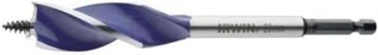 Irwin 10506623 6X-Speed Blue Groove Wood Drill Bit 22mm