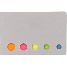 Sticky Flags in Pocket Case Customize Text Name or Personalized Image 0.52 Each - Sold in Pack of 250 - Silver