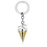 CFJsdrRY Anime Tengen Toppa Gurren Lagann Tengentoba Core Drill Colgante Colgante Collar Hombres Mujeres Fans Colección Llavero de Coche Accesorios Regalo