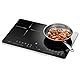 WMF Kult X Doppel- Induktionskochfeld 2 Platten, Kochplatte bis 28 cm, 2 Kochzonen, 8 Stufen, Topferkennung,Touch-Display, Glaskeramik, Timer-Funktion, 3500 W
