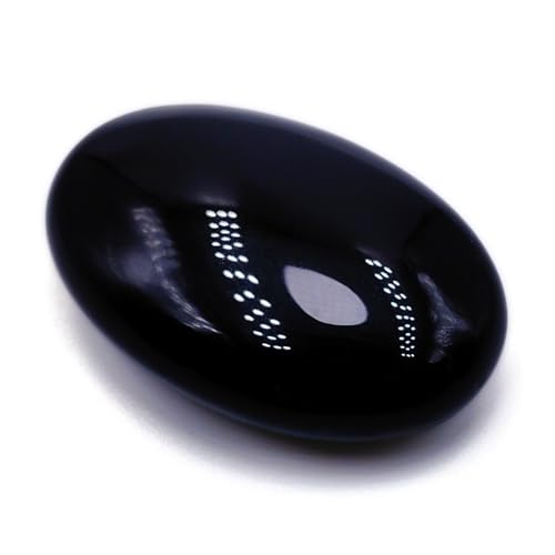 Obsidian Palm Stone for Anxiety & Stress Relief