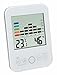 Produktbild TFA Dostmann Thermo-Hygrometer digital innen, 30.5046.02, Max.-Min-Funktion, 12-Std.-Luftfeuchtigkeitsverlauf, Alarm bei Schimmelgefahr, weiß