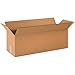 Aviditi 2488 Single-Wall Long Corrugated Box, 24" Length x 8" Width x 8" Height, Kraft (Bundle of 25)