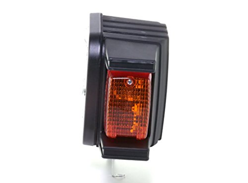 HELLA 1EA 007 108-011 Halogen-Hauptscheinwerfer - 12/24V - Referenzzahl: 10 - Anbau - Lichtscheibenfarbe: gelb - vorne links