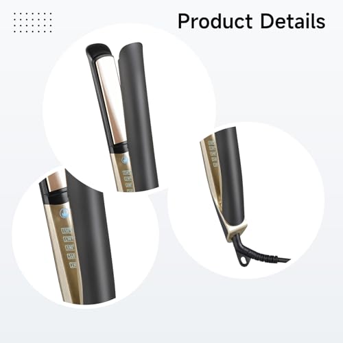 Plancha de Cabello Cerámica Dual Uso con Control Temperatura miniatura 2