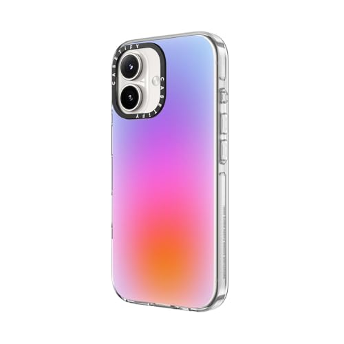 Coque transparente iPhone 16 Plus CASETiFY compatible MagSafe Nuage