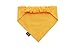 Anxious Give Me Space Dog Bandana, Handmade Yellow Elastic Scrunchie Pet Bandana for Nervous Dog, Made in the USA (Large, Anxious give me space)