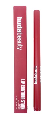 Huda Lip Contour Stain Lip Tint- Cinnamon (brick brown) .03 Fl Oz