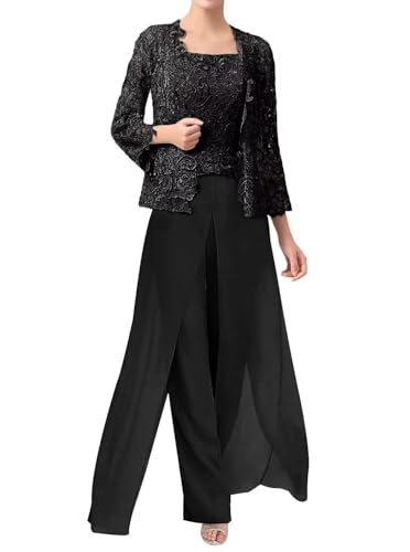 Mother of The Bride Pants Suits Formal Dresses Outfit Set Evening Gowns for Women Mother of The Groom Dresses