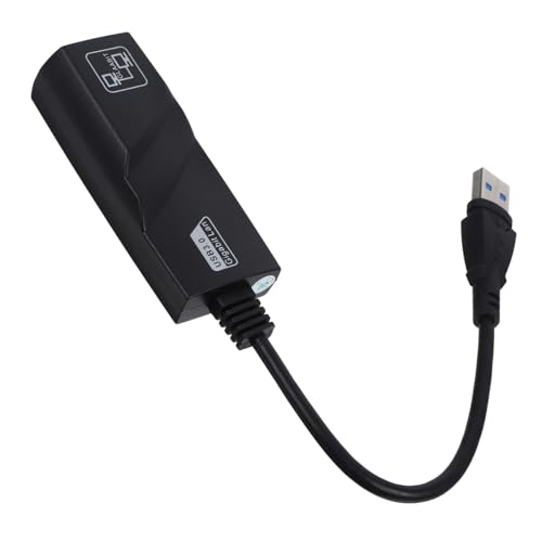 DIYEAH 1000m USB to Ethernet Adapter Card High-Speed Connectivity Compatible Laptops No Driver Needed