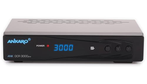 Ankaro DCR 3000 Plus ricevitore digitale Full HD