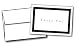 Formal Black Thank You Note Cards - 48 Cards & Envelopes
