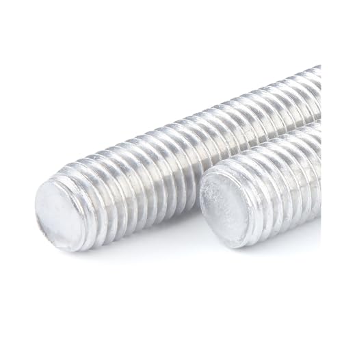 TULDYS WALENI Aluminium-Gewindestange, Vollgewindestange M5 M6 M8 M10 M12 M14 M16, Länge 40 mm – 200 mm(M8x150(2pcs))