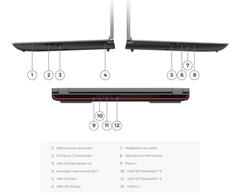 Image of Lenovo ThinkPad P16 Gen 2【 NVIDIA RTX 5000 Ada】 Intel i9-13950HX vPro, 24C, 16 inch 4K WQUXGA (3840 x 2400) OLED inchTouch Screen inch, 400 nits, Backlit KYB, Fingerprint Reader, Win11 Pro (128GB RAM + 2TB SSD)
