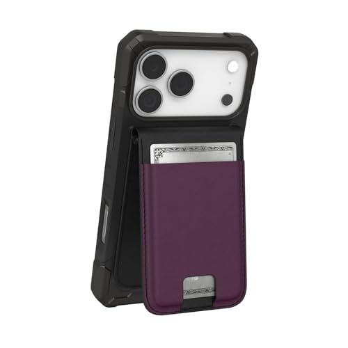 Image of Urban Armor Gear (UAG Metropolis Magnetic Wallet, RFID Blocking, Holds Up to 5 Cards, Built-in Kickstand, Magnetic Phone Wallet Compatible with iPhone & Galaxy Phones, PU Vegan Leather