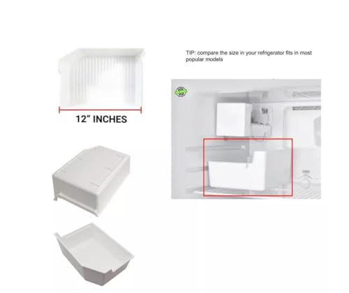 Contenedor para fabricadora de hielo compatible W10898951 miniatura 3