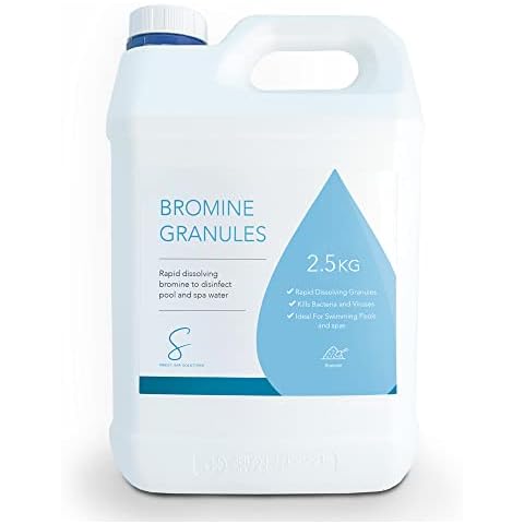 Bromine Granules 2.5kg - Fast Acting - Suitable for all Hot Tubs, Swimming Pools and Spa Water Cover