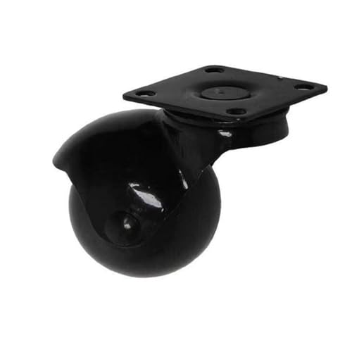 4 Pieces/lot 1.5 inch Flat electrophoretic Ball Swivel Caster/Nylon Ball Sofa Wheel/Display Stand Wheel and Roller Tripod Wheel