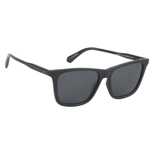 Image of Fueel Polarized Square Sunglasses for Men & Women | UV Protected Retro Half Frame Sunglasses | Lightweight Stylish Black Frame