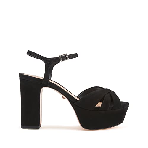 Image of SCHUTZ Women's Keefa Platform Sandals, Black, 10.5 Medium US