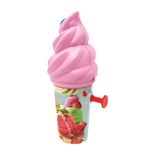 Water Squirter, Ice Cream Water Toy, Leakproof, Interactive Summer Prank, Fun Beach Game, for Swimming Pool Garden, Toy for Kids, Size 4.33x2.17