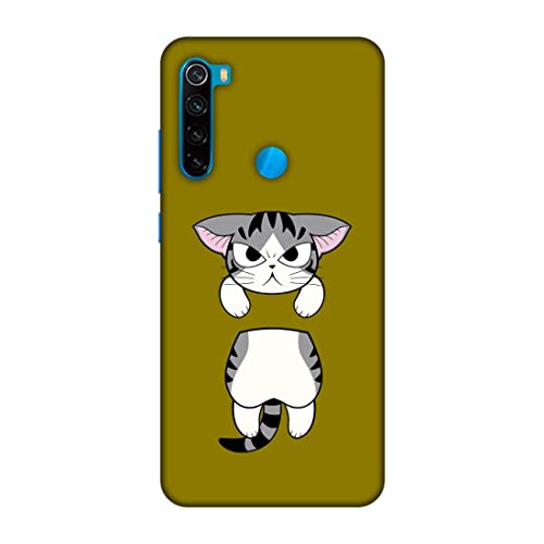 Image of Printed Mobile Back Hard Case Cover for Xiaomi Redmi Note 8 | Angry Baby cat, Cute cat,-2178