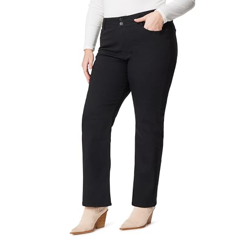 Image of WallFlower Luscious Curvy Bootcut Jeans for Women, Mid-Rise Insta Stretch Denim, Size-Inclusive Juniors Jeans