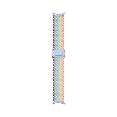 Bracelet tressé Pixel Watch confortable : ajustement parfait sans boucle pour boîtier 41mm