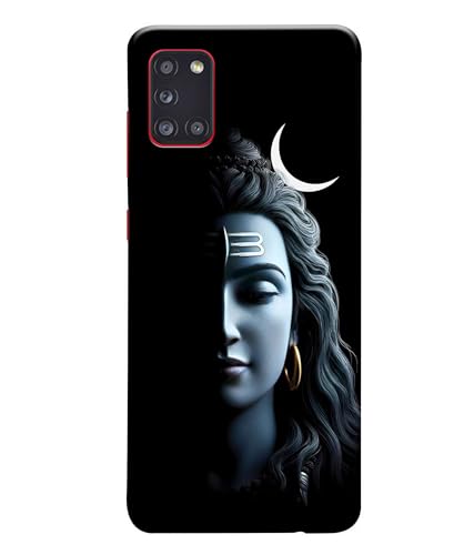 Image of Lord Shiva Half Face Printed Hard Back Case Cover Compatible for Samsung Galaxy S20 (Multicolor) - D1668