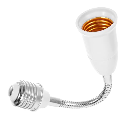 AUTSUPPL Extensor De Portalámparas Flexible Adaptador De Casquillo Alargador De Base De Bombilla Para Iluminación y Práctica