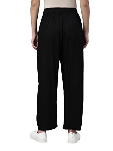 Image of TWIN BIRDS Viscose Fabric Kurti Pant /Trousers with Functional Pocket for Women