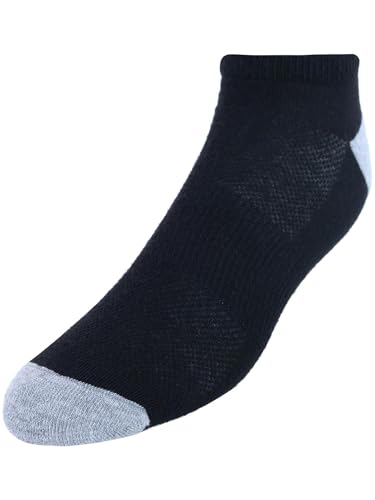 Image of Hanes Men's Socks, Active Cool X-temp Lightweight Moisture-wicking Cushioned Ankle, Crew and No Show, 12 and 14 Pair Packs