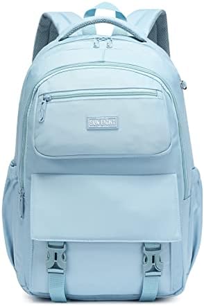 SUN EIGHT Backpack for Kids,Backpacks for School Light Backpack Suitable for Over 6 years old(Blue)