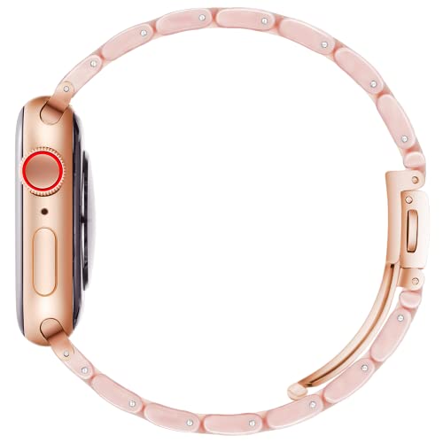 Image of Light House Apple Watch Bands-Fashion Lightweight Resin iWatch Bands for Women Men 38mm /40mm /41mm /42mm(Series 11 10), 49mm /46mm /45mm /44mm /42mm(S 3 2 1), Compatible with Apple Watch Series 11 SE 10 9 8 7 6 5 4 3 Ultra
