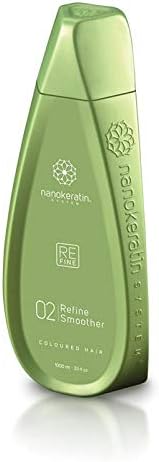 Nanokeratin System Nanosmooth Pure Refine Smoother (1 litre - Coloured Hair)