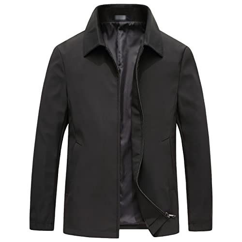 Blouson homme coupe-vent résout le dilemme mi-saison veste affaires ample