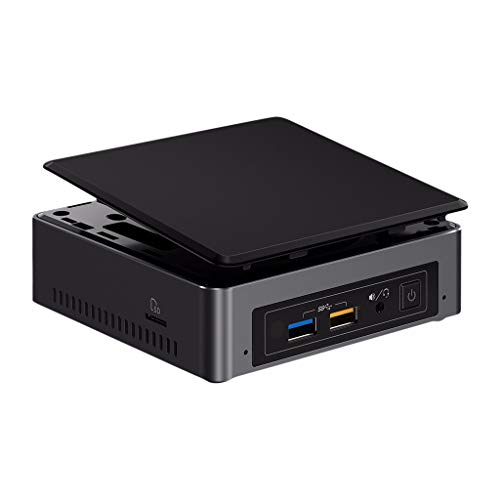 Intel® Barebone BOXNUC7I3BNK, Plateado