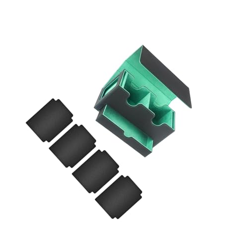 Boîte pour cartes sécurisée à intérieur vert anti-poussière pour préserver vos séries