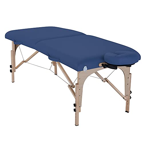 INNER STRENGTH Mobile Massageliege Element REIKI - Klappbar, Standard Endplatten inklusive Kopfstütze und Tragetasche (76x185cm)