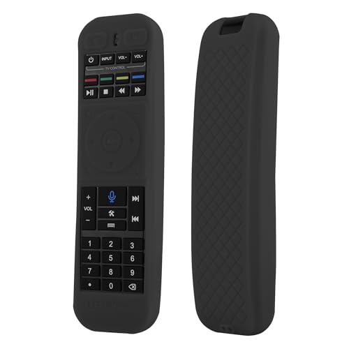 LEFXMOPHY Cover for SuperBOX S5 PRO, S4 PRO, S5 Max 2024, S 5 MAX, S6 MAX 2025, S 6-Ultra, S6 Ultra, S 6-MAX Voice Remote Case Silicone Protector - Black