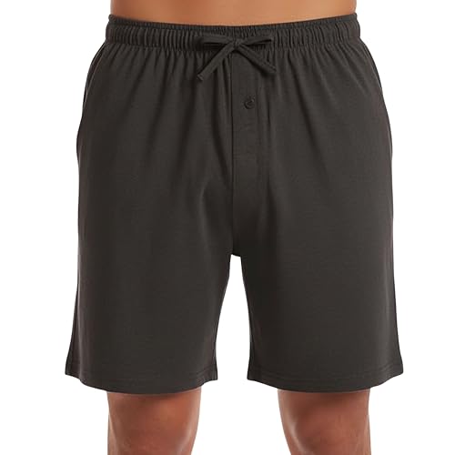 Image of At The Buzzer Men's Pajama Shorts Sleepwear PJs