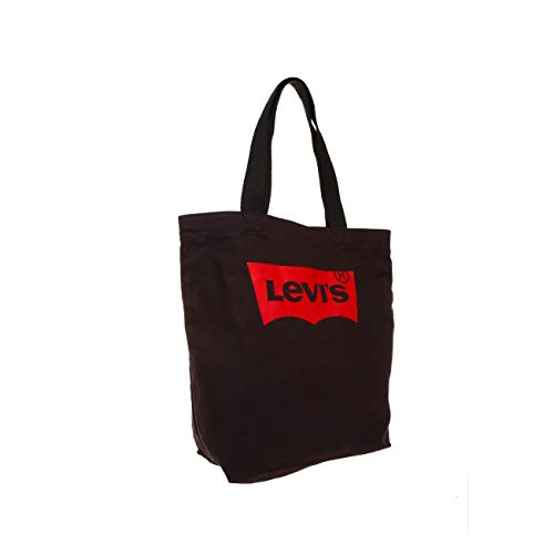 Levi's Femme Batwing W TOTE BAG, Noir (Noir Regular Black), 39x14x30 cm (W x H L) EU