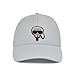 Karl Lagerfeld Paris Women's Baseball Cap Karl Head Rubber Patch Sun Protection Casual Hat, White