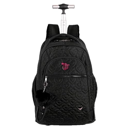 Mochila Carrinho Grande Capricho Crush - Preto