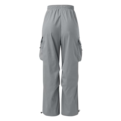 Mens Casual Waist Color Sports Hat Woven Pocket Foot Rope Solid Pants Street Cargo Tie Mens Cargo Phone Pocket4