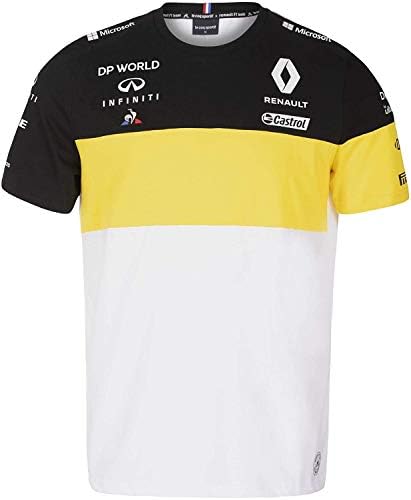 Le Coq Sportif Renault F1 Racing Camiseta Oficial de Fórmula 1 pa...
